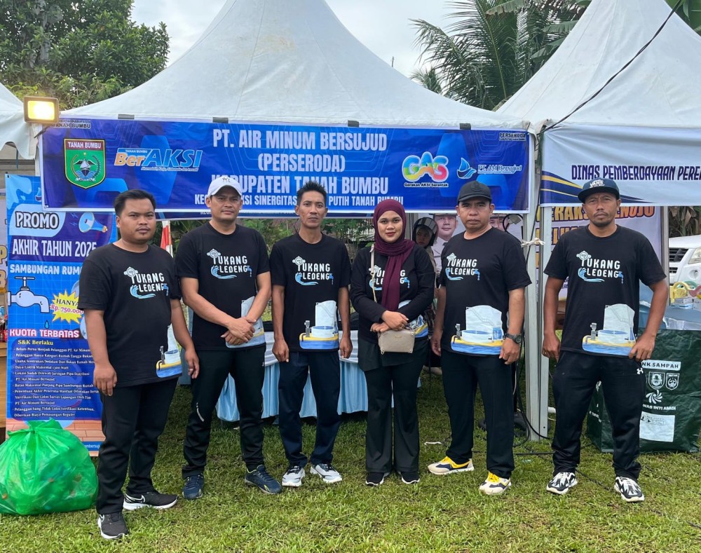 PT Air Minum Bersujud Kecamatan Mantewe Gelar Aksi Sinergitas dalam Rangka Peningkatan Pelayanan Publik